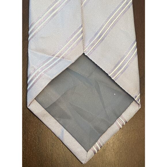 Comoseta Purple 100% Silk Men’s Neck Tie Made in China - Picture 2 of 9